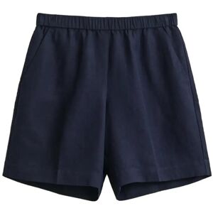 Gant Linen Blend Pull On Shorts 34 EVENING BLUE 34 Gant Linen Blend Pull On Shorts 34 EVENING BLUE 34