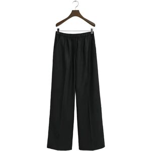 Gant Wool Blend Pull On Pants 38 BLACK 38 Gant Wool Blend Pull On Pants 38 BLACK 38
