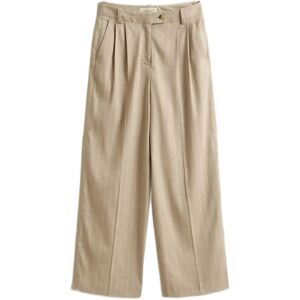 Gant Pinstripe Linen Blend Pants 40 OAT BEIGE 40 Gant Pinstripe Linen Blend Pants 40 OAT BEIGE 40