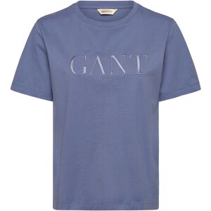 Gant Reg Tonal Graphic Ss T-Shirt XL FADED DENIM XL Gant Reg Tonal Graphic Ss T-Shirt XL FADED DENIM XL
