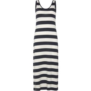 Gant Striped Fluid Midi Jersey Dress L EVENING BLUE L Gant Striped Fluid Midi Jersey Dress L EVENING BLUE L