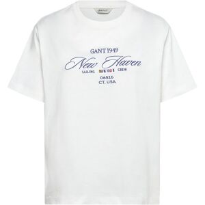 Gant Graphic Ss T-Shirt S EGGSHELL S Gant Graphic Ss T-Shirt S EGGSHELL S
