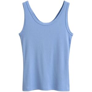 Gant Slim Ribbed Tank Top L HYDRANGEA BLUE L Gant Slim Ribbed Tank Top L HYDRANGEA BLUE L