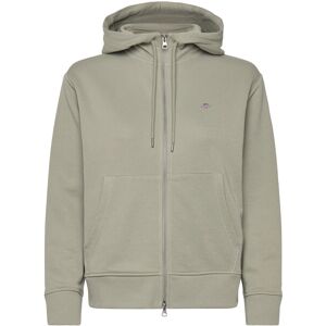Gant Shield Zip Hoodie XS FADED SAGE XS Gant Shield Zip Hoodie XS FADED SAGE XS