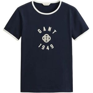 Gant Slim Ss Ringer T-Shirt M EVENING BLUE M Gant Slim Ss Ringer T-Shirt M EVENING BLUE M