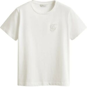 Gant Reg Script Ss T-Shirt L EGGSHELL L Gant Reg Script Ss T-Shirt L EGGSHELL L