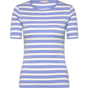Gant Striped Ribbed Ss T-Shirt L HYDRANGEA BLUE L Gant Striped Ribbed Ss T-Shirt L HYDRANGEA BLUE L