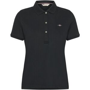 Gant Reg Shield Logo Ss Pique M BLACK M Gant Reg Shield Logo Ss Pique M BLACK M