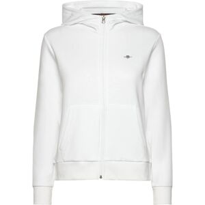Gant Reg Shield Logo Zip Hoodie L WHITE L Gant Reg Shield Logo Zip Hoodie L WHITE L