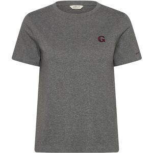 Gant Reg G Badge Ss T-Shirt XS CHARCOAL MELANGE XS Gant Reg G Badge Ss T-Shirt XS CHARCOAL MELANGE XS