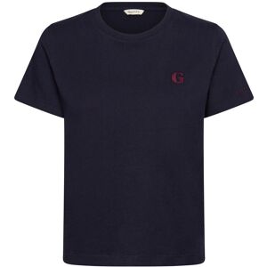 Gant Reg G Badge Ss T-Shirt XS EVENING BLUE XS Gant Reg G Badge Ss T-Shirt XS EVENING BLUE XS