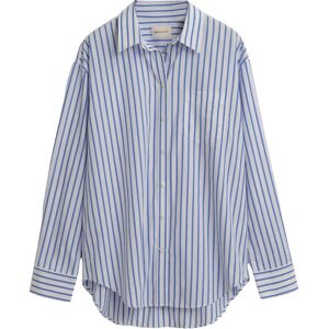 Gant Rel Classic Poplin Striped Shirt 42 PERFECT BLUE 42 Gant Rel Classic Poplin Striped Shirt 42 PERFECT BLUE 42
