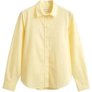 Gant Reg Classic Poplin Shirt 46 VANILLA YELLOW 46 Gant Reg Classic Poplin Shirt 46 VANILLA YELLOW 46