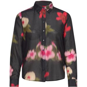 Gant Reg Floral Ctn Silk Shirt 38 BLACK 38 Gant Reg Floral Ctn Silk Shirt 38 BLACK 38