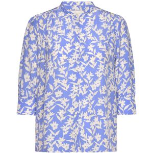 Gant Rel Floral Print Ss Blouse 46 PERFECT BLUE 46 Gant Rel Floral Print Ss Blouse 46 PERFECT BLUE 46