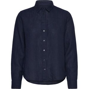 Gant Reg Linen Shirt 40 EVENING BLUE 40 Gant Reg Linen Shirt 40 EVENING BLUE 40