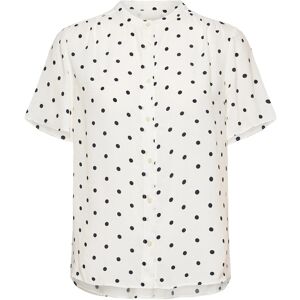Gant Reg Dot Print Blouse 40 EGGSHELL 40 Gant Reg Dot Print Blouse 40 EGGSHELL 40