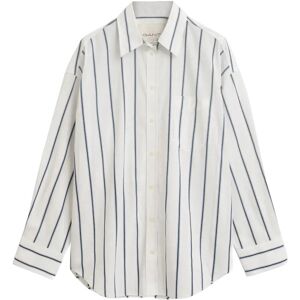 Gant Os Classic Poplin Striped Shirt 36 PERSIAN BLUE 36 Gant Os Classic Poplin Striped Shirt 36 PERSIAN BLUE 36