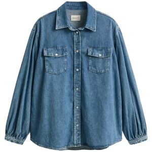 Gant Denim Volume Sleeve Shirt 38 MID BLUE ARCHIVE 38 Gant Denim Volume Sleeve Shirt 38 MID BLUE ARCHIVE 38