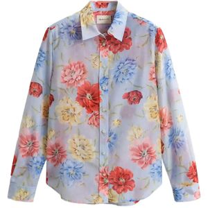 Gant Reg Floral Print Ctn Silk Ls Shirt 34 LIGHT BLUE 34 Gant Reg Floral Print Ctn Silk Ls Shirt 34 LIGHT BLUE 34