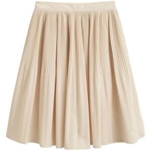 Gant Ctn Pleated Skirt 44 CREAMED WHITE 44 Gant Ctn Pleated Skirt 44 CREAMED WHITE 44