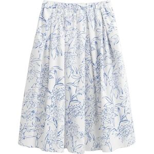 Gant Floral Print Pull On Skirt 44 WHITE 44 Gant Floral Print Pull On Skirt 44 WHITE 44