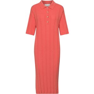 GANT Terry Rib Polo Dress XS GRAPEFRUIT ORANGE XS GANT Terry Rib Polo Dress XS GRAPEFRUIT ORANGE XS