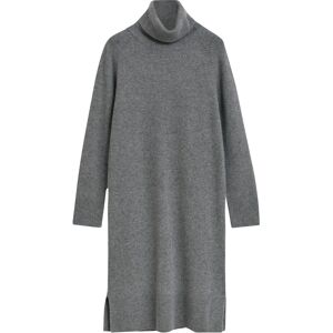 Gant Detail Turtleneck Dress XS CHARCOAL MELANGE XS Gant Detail Turtleneck Dress XS CHARCOAL MELANGE XS