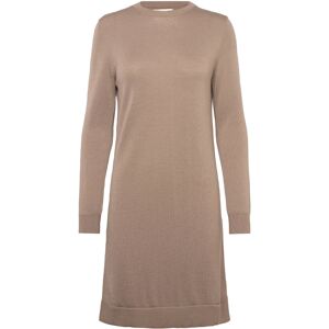 Gant Fine Merino Knitted Dress XS TAUPE BEIGE XS Gant Fine Merino Knitted Dress XS TAUPE BEIGE XS