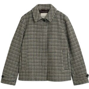 Gant Checked Short Wool Blend Car Coat XL/XXL PUTTY XL/XXL Gant Checked Short Wool Blend Car Coat XL/XXL PUTTY XL/XXL