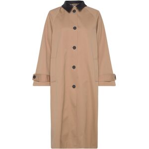 Gant Leather Collar Car Coat XL CARAMEL BEIGE XL Gant Leather Collar Car Coat XL CARAMEL BEIGE XL