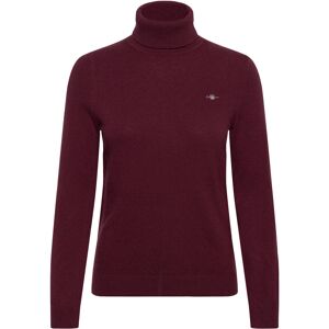 Gant Extrafine Lambswool Blend Rollneck S PLUM WINE S Gant Extrafine Lambswool Blend Rollneck S PLUM WINE S