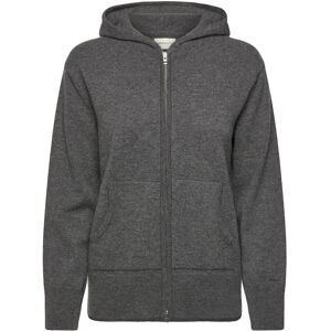 Gant Superfine Lambswool Zip Hoodie XS CHARCOAL MELANGE XS Gant Superfine Lambswool Zip Hoodie XS CHARCOAL MELANGE XS