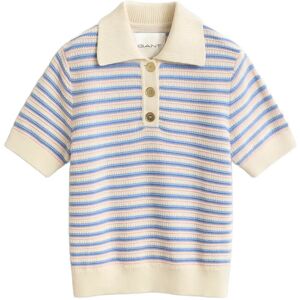 Gant Textured Multistripe Rugger L CREAM L Gant Textured Multistripe Rugger L CREAM L