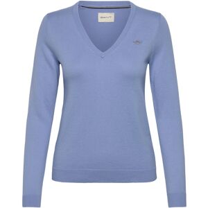 Gant Cotton V-Neck S CLEAR SKY S Gant Cotton V-Neck S CLEAR SKY S