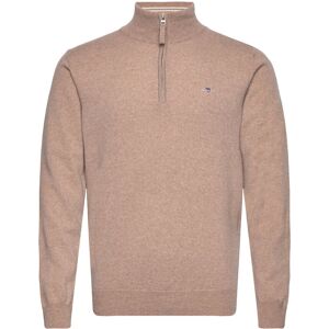 Gant Superfine Lambswool Half Zip XXXL DK. SAND MELANGE XXXL Gant Superfine Lambswool Half Zip XXXL DK. SAND MELANGE XXXL