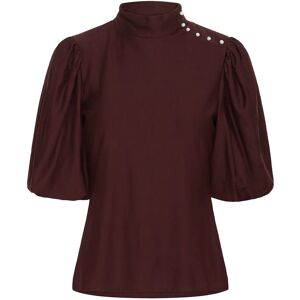 Gestuz Gzrifa Button Balloon Top XS ARONIA XS Gestuz Gzrifa Button Balloon Top XS ARONIA XS