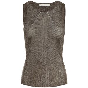 Gestuz Gzsilvi Tank Top M WARM GREY METALLIC M Gestuz Gzsilvi Tank Top M WARM GREY METALLIC M