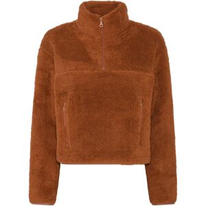 Girlfriend Collective Recycled Fleece Jacket, Half Zip XL MOCHA BISQUE XL Girlfriend Collective Recycled Fleece Jacket, Half Zip XL MOCHA BISQUE XL