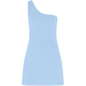 Girlfriend Collective Bianca Dress, One Shoulder L CERULEAN L Girlfriend Collective Bianca Dress, One Shoulder L CERULEAN L