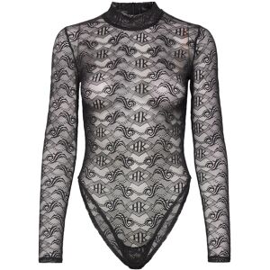 HAN Kjøbenhavn Monogram Bodysuit 36 BLACK 36 HAN Kjøbenhavn Monogram Bodysuit 36 BLACK 36