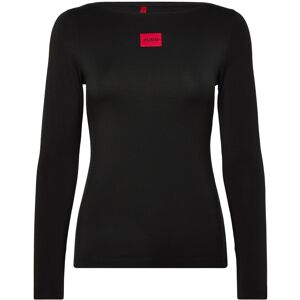 HUGO Ls-Shirt Thermal M BLACK M HUGO Ls-Shirt Thermal M BLACK M