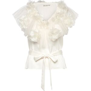 Ida Sjöstedt Viola Top 40 CREAM WHITE 40 Ida Sjöstedt Viola Top 40 CREAM WHITE 40