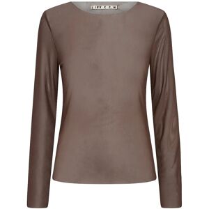 IVY Copenhagen Ivy-Toulle Ls Top 40 DARK BROWN 40 IVY Copenhagen Ivy-Toulle Ls Top 40 DARK BROWN 40