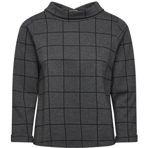 Jumperfabriken Tara Houndstooth Jumper XL GREY XL Jumperfabriken Tara Houndstooth Jumper XL GREY XL