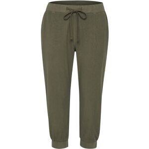 KAFFE Naya Capri Joggingbyxor - Grön - Sportig KAFFE Naya Capri Joggingbyxor - Grön - Sportig