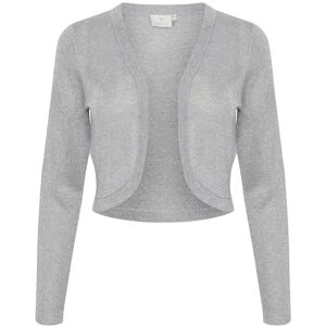 Kaffe Kaankra Bolero XL GREY MEL. W. SILVER LUREX XL Kaffe Kaankra Bolero XL GREY MEL. W. SILVER LUREX XL