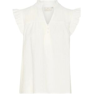 Kaffe Kaliany Via Blouse 42 CHALK 42 Kaffe Kaliany Via Blouse 42 CHALK 42
