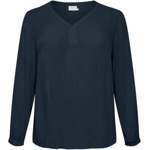 Kaffe Curve Kcami Ls Blouse 54 MIDNIGHT MARINE 54 Kaffe Curve Kcami Ls Blouse 54 MIDNIGHT MARINE 54