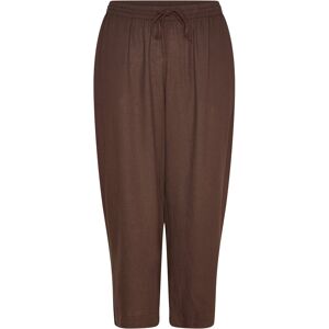 Kaffe Curve Kcmille Cropped Pants 44 BLACK COFFEE 44 Kaffe Curve Kcmille Cropped Pants 44 BLACK COFFEE 44